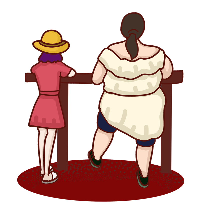 千庫網_女神和女漢子卡通插畫_元素編號11239977.png